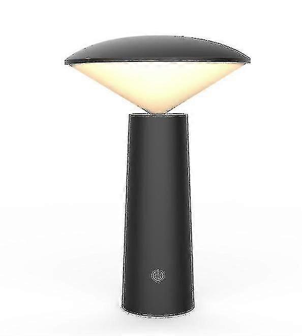 Mini Touch Table Lamp with Three-Color Stepless Dimming, Bedroom Atmosphere Light