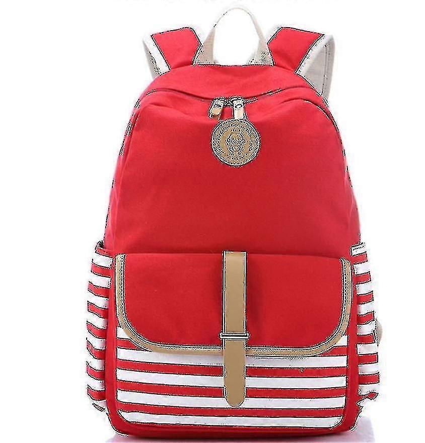 Women's Backpack Canvas Casual Student Bag
