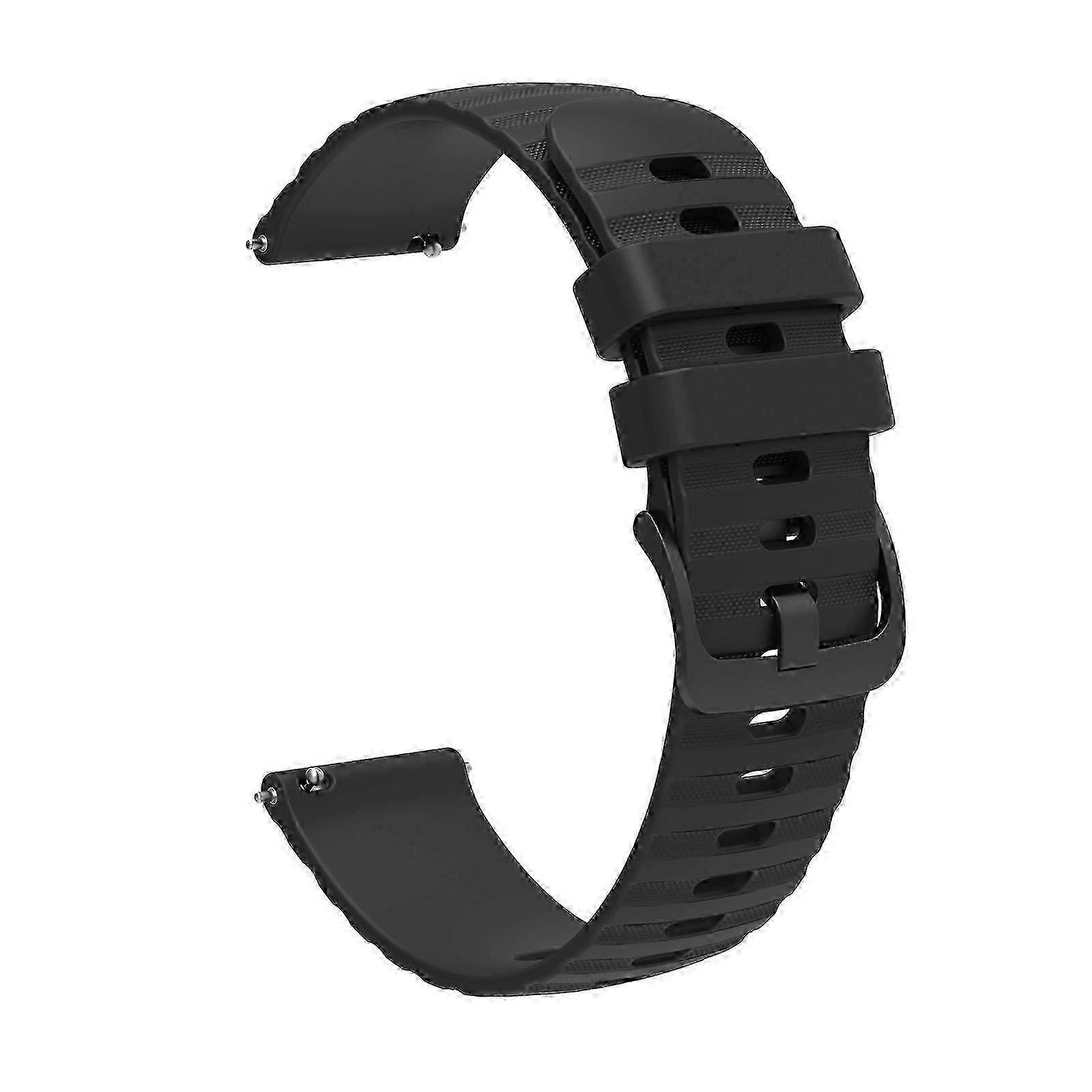 For Forerunner 55 Silicone Replacement Watch With Comfortable FitBlack