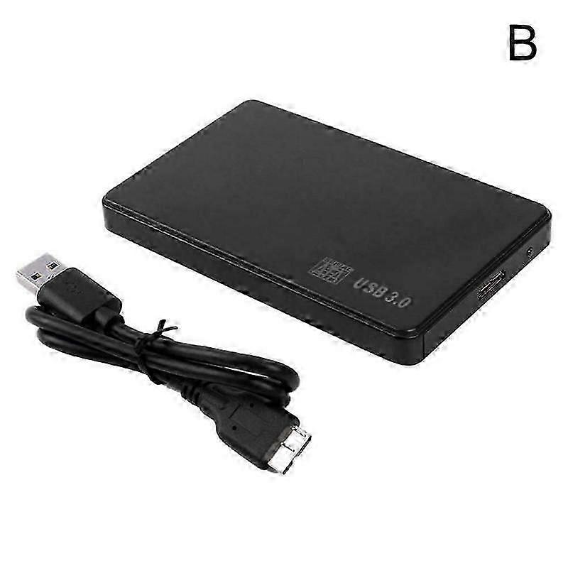 USB3.0/2.0 SATA 2.5\" Harde Schijf Externe Behuizing Harde Schijf Box zwartB B