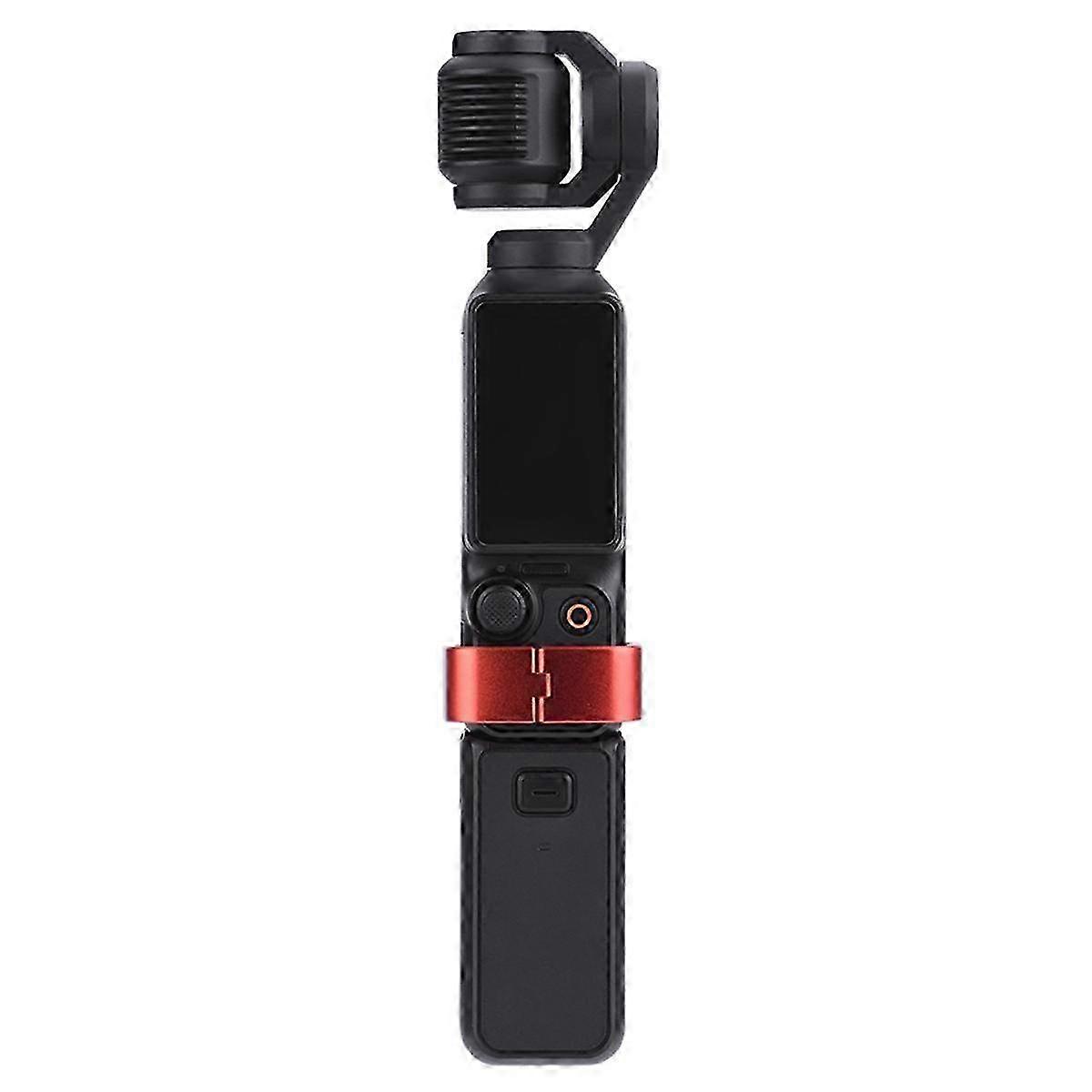 Expansion Bracket Frame with Adapter &amp; Screw Backpack Clip Bicycle Holder for 3 Camera Accessories Red