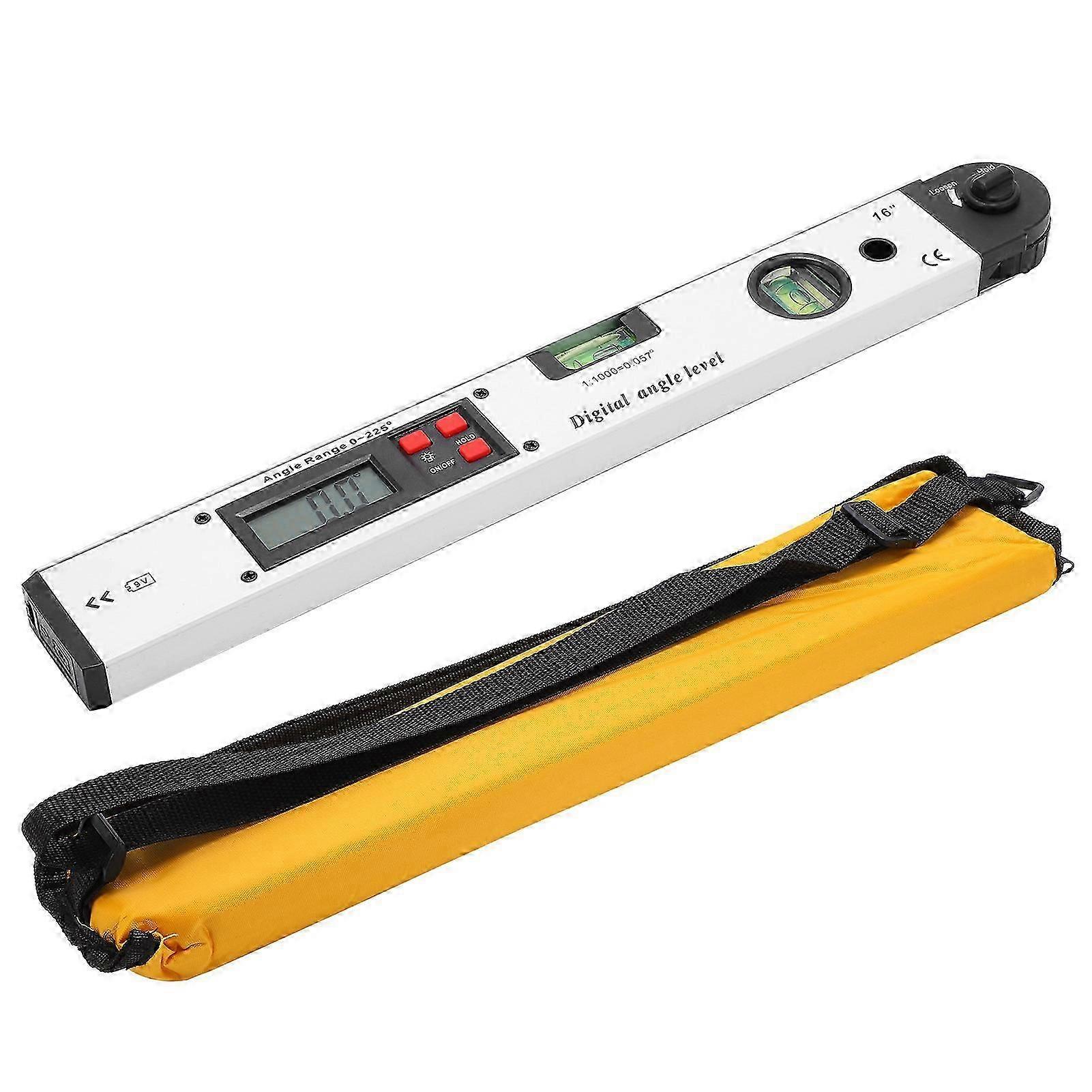 400mm Spirit Level Folding Digital Display Angle Ruler Electronic Level Digital Angle Finder Protractor