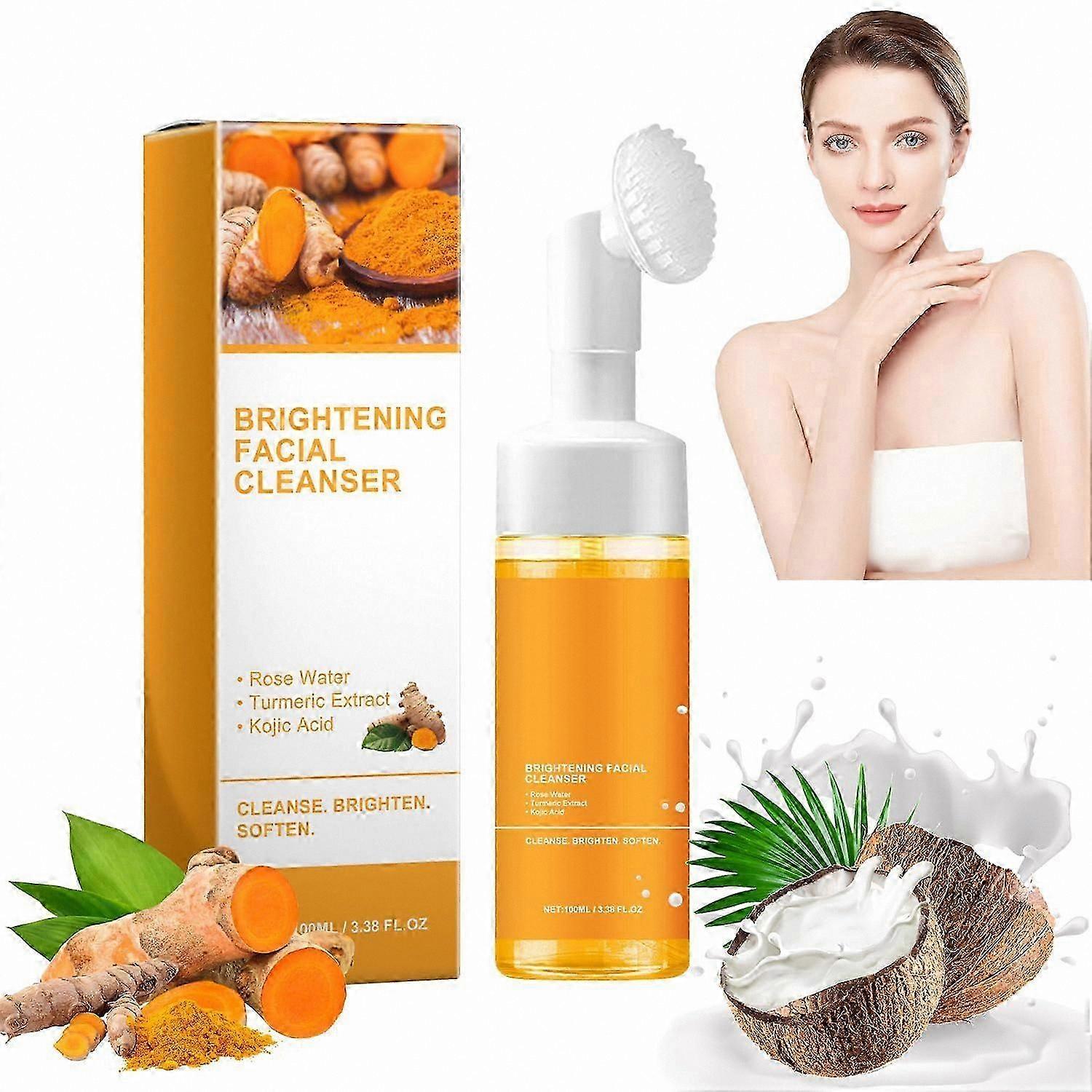 Gentle Foaming Face Wash with Turmeric for All Skin Types