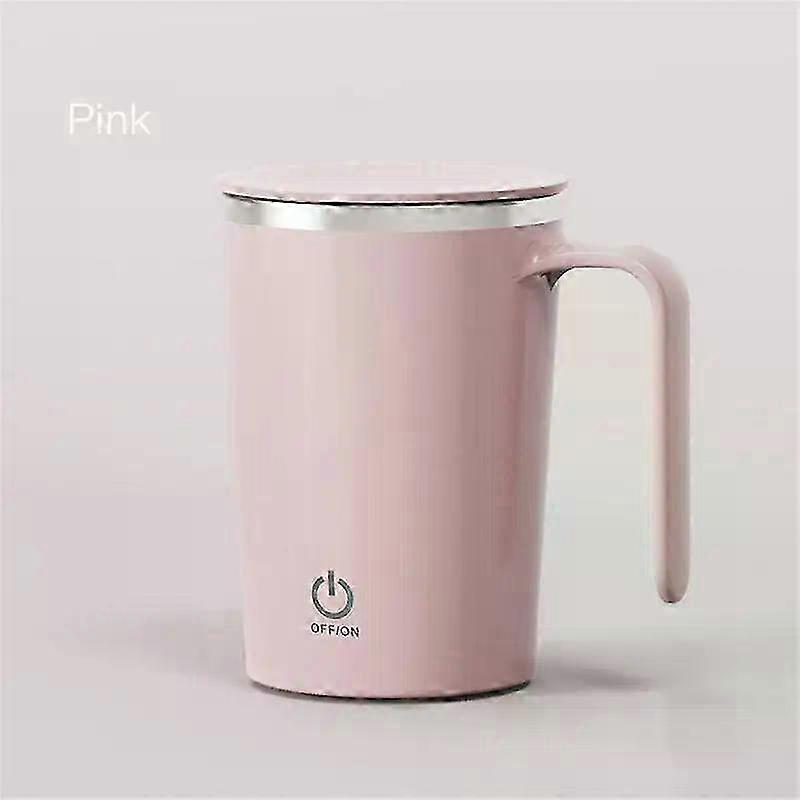 1PC Automatic USB Charging Stirring Cup - Heat-Insulating, Rotating Magnetic Cup Mixer for On-the-Go Drinking Experience