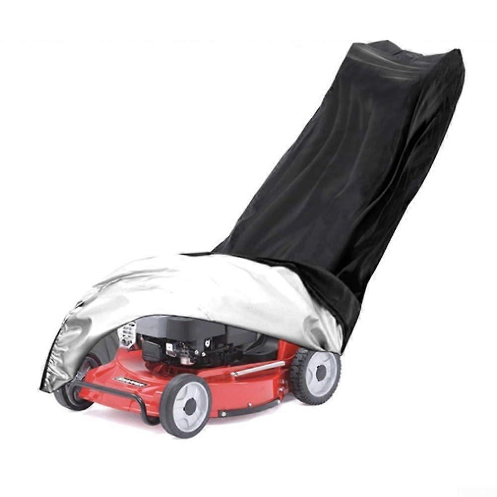 420D Lawn Mower Cover for Hand Push Models, Weatherproof, Dust Proof, Size 195 x 66 x 112cm