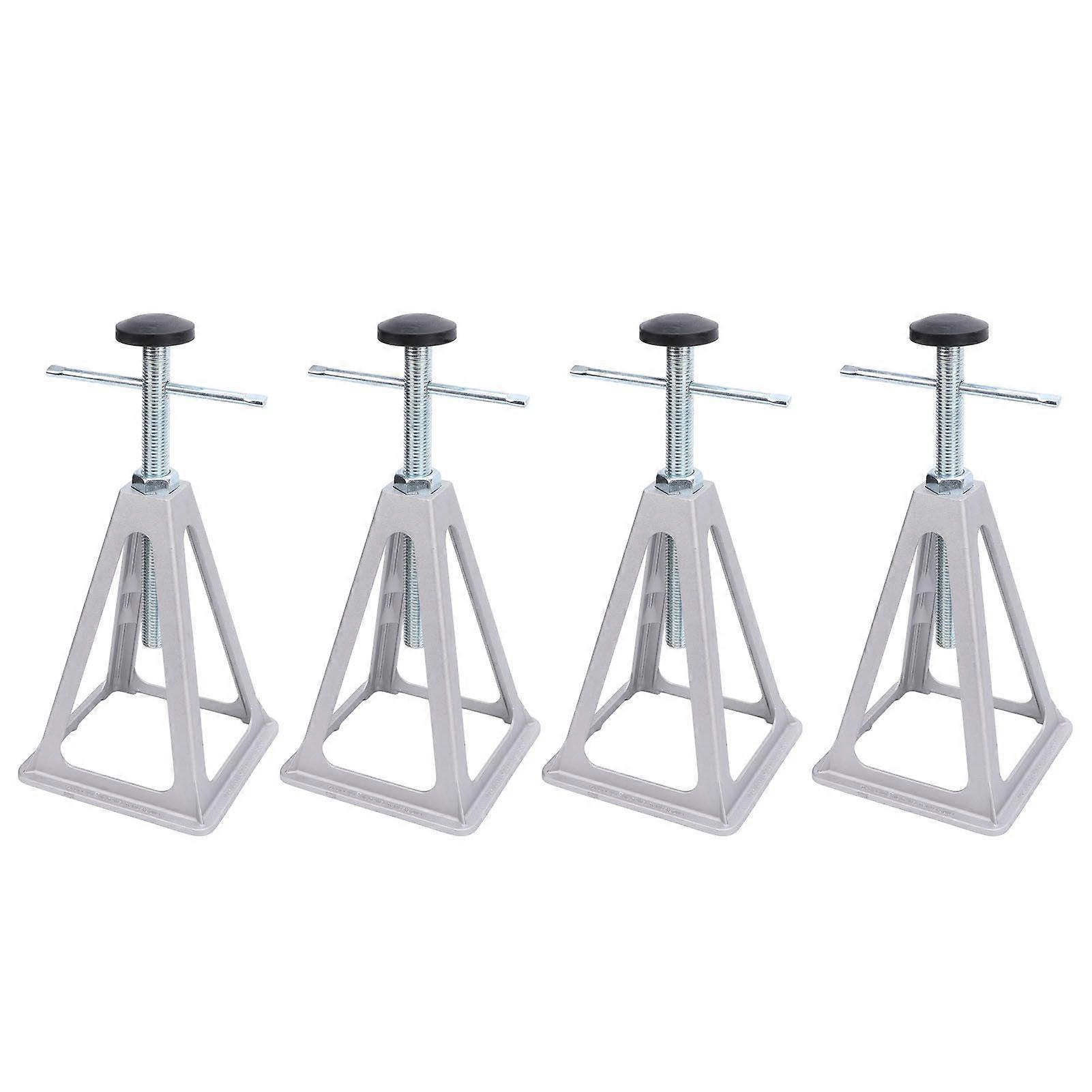 4pcs RV Stabilizer Jacks Adjustable From 28 to 44cm 2.7T Maximum Load Leveling Screw Jacks for Travel Trailers RVs