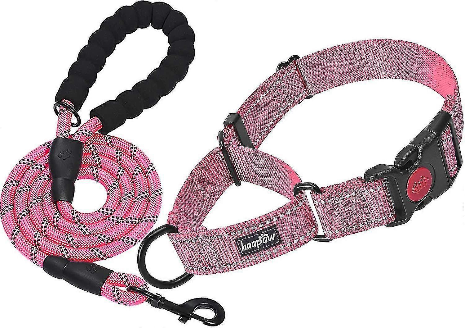 Dog Collar 2 Pack Martingale Dog Training Collars With Quick Releas...
