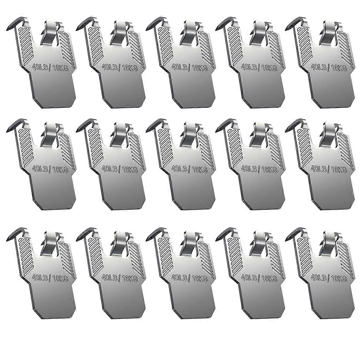 15pcs Claw Picture Hangers for Drywall 40lb Capacity Each