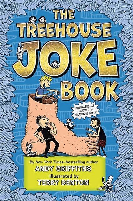 The Treehouse Joke Book by Andy Griffiths Paperback Book