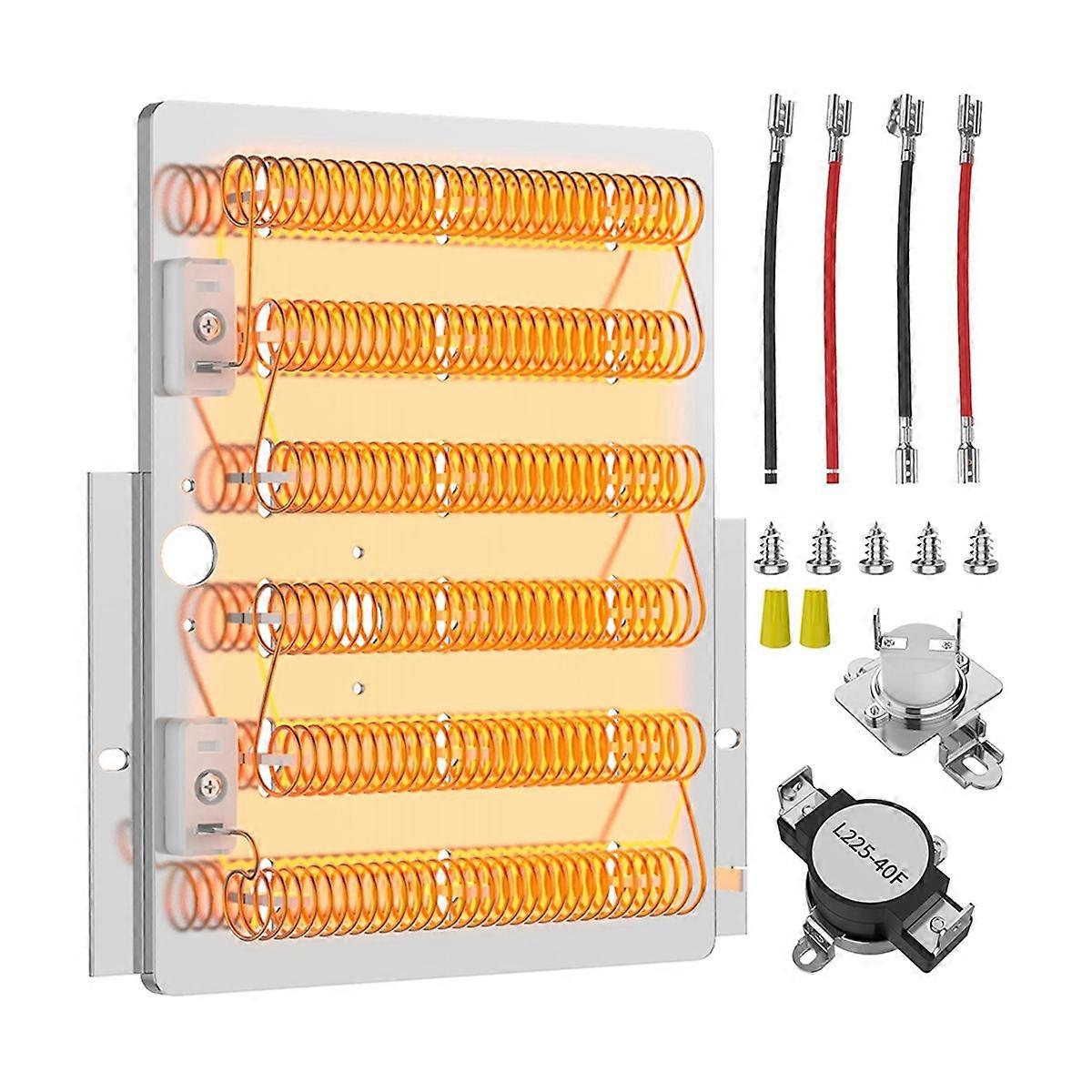 Dryer Heating Element Kit for Dryer Parts Replaces 503978 964p3 510329 61928 Heating Element