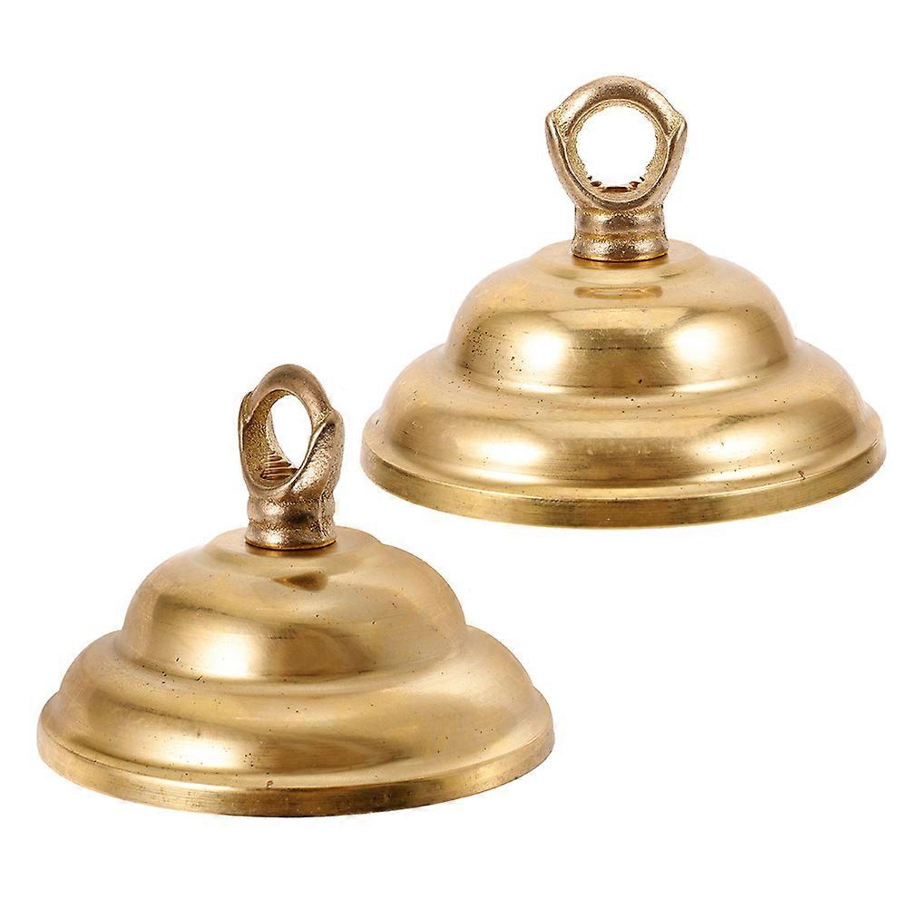 Lamp Canopy Light Canopy Part for Ceiling Light Base 1Set Golden Copper