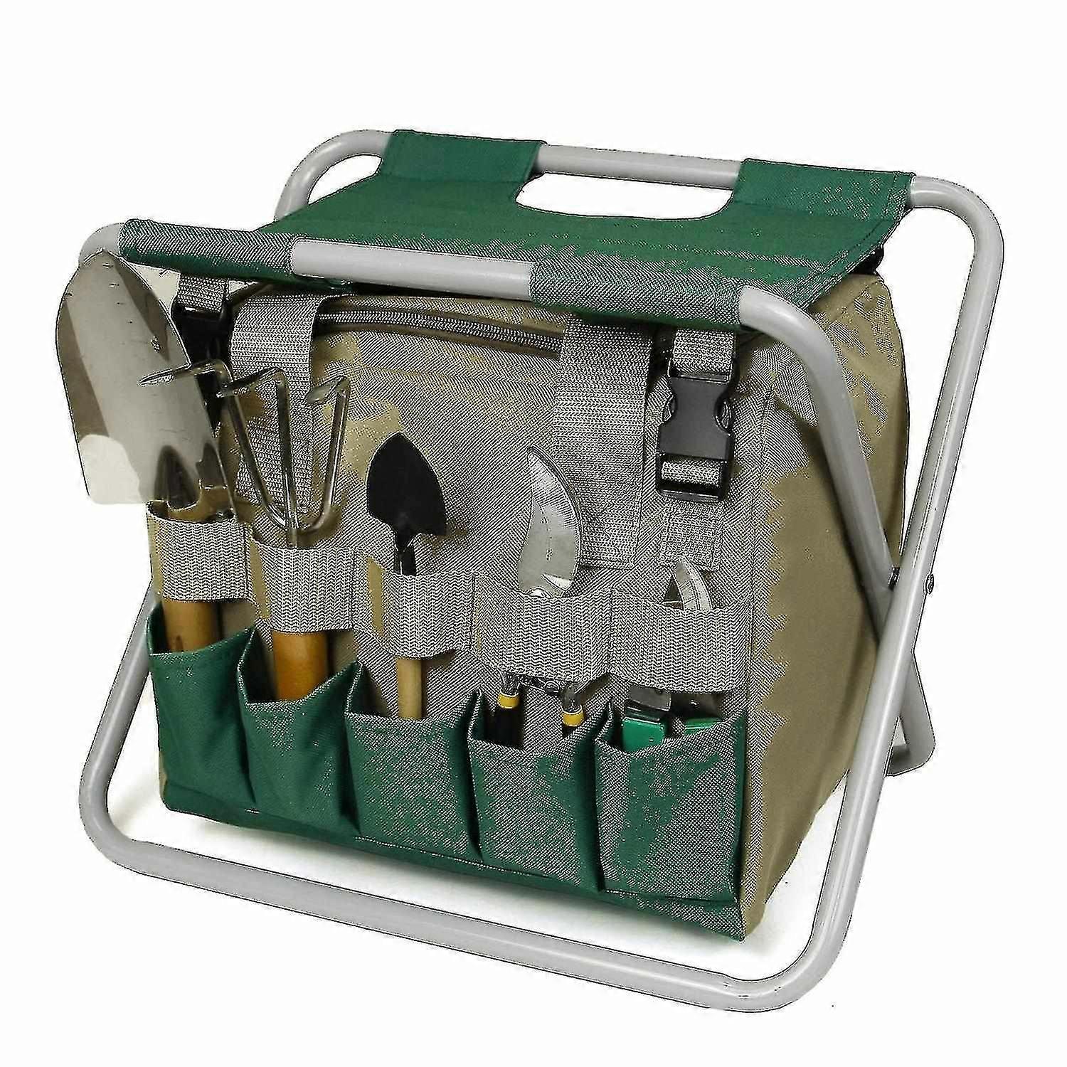 Multifunctional Detachable Foldable Large Capacity Garden Folding Fishing Garden Tool Folding Stool