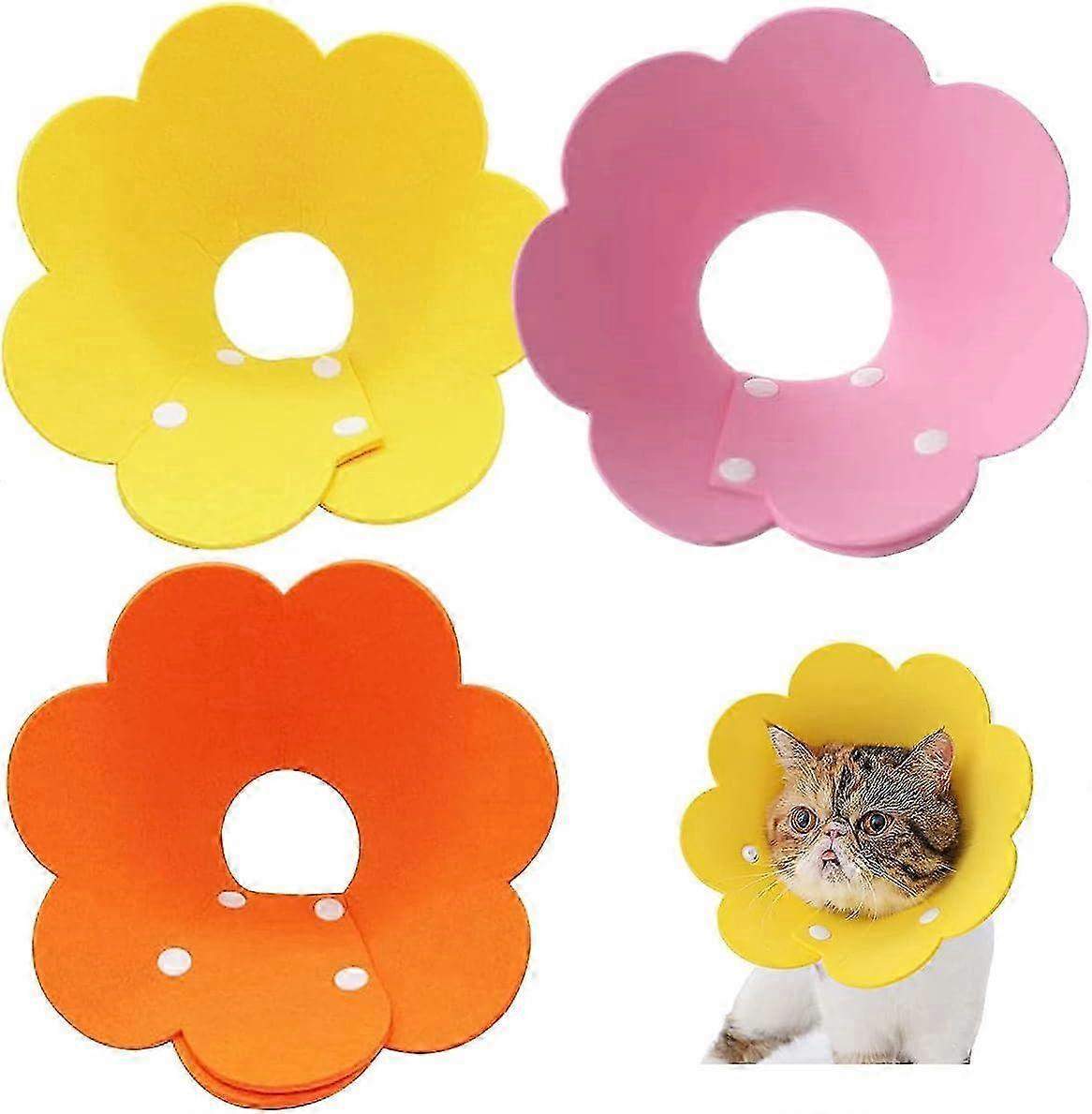 Adjustable Lick Resistant Cat Post Surgery Recovery, Portable Puppy Protection Collar, For Cat Small IMT SZRH A-S