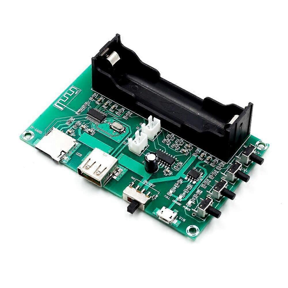 XHA150 Lithium Battery Bluetooth Digital Power Amplifier Board 5W5W For Android DIY Small Speaker Rechargeable