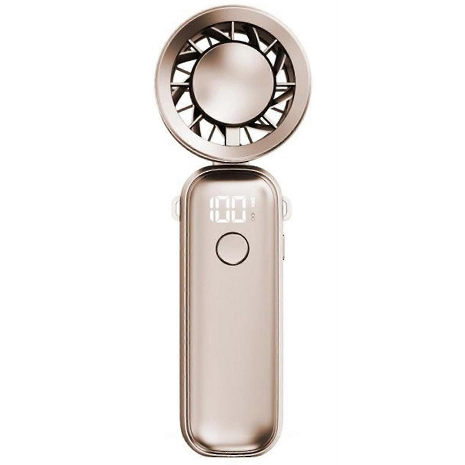 Powerful Handheld Usb Desk Fan Rechargeable High Speed Powerful Turbos Fan for Outdoor Travel