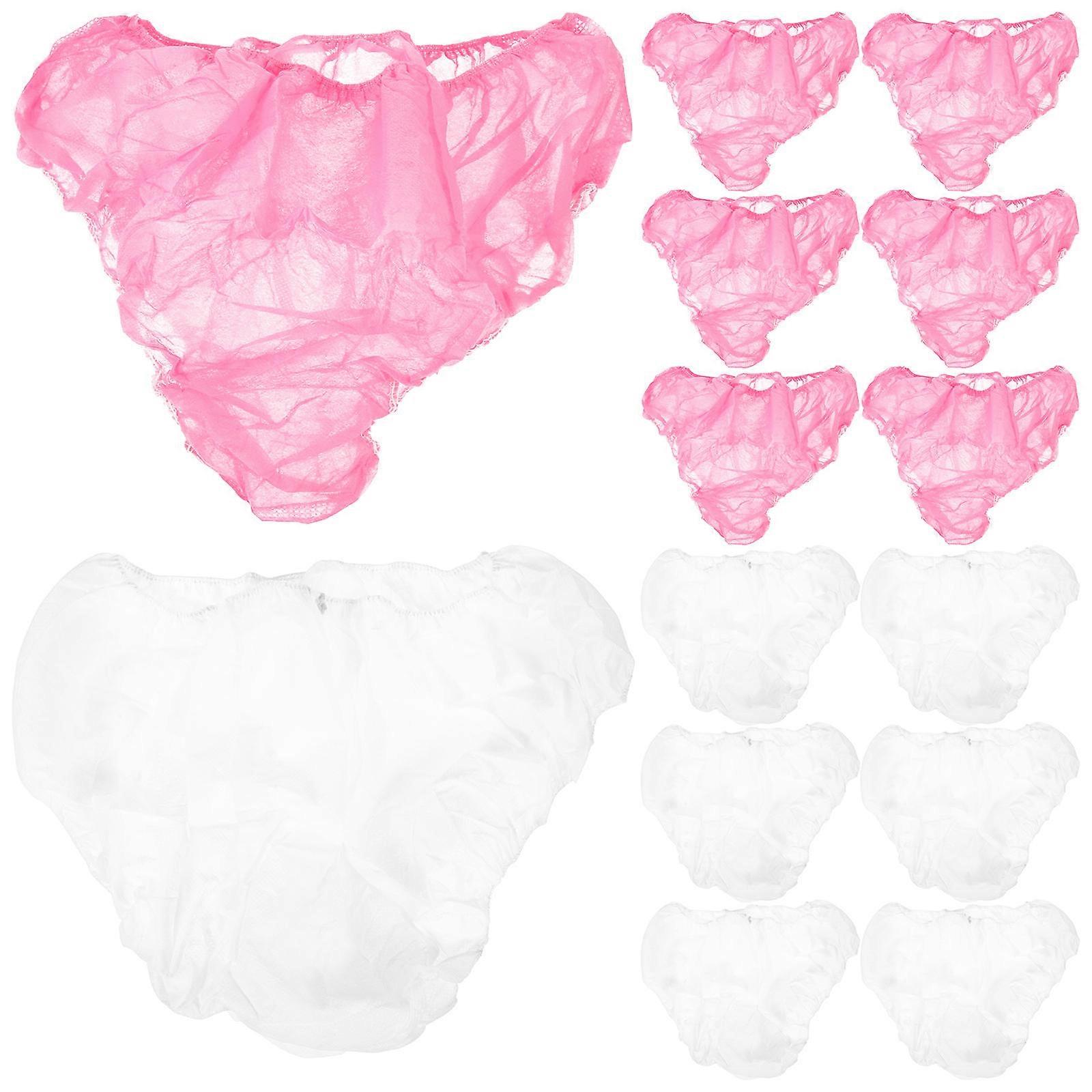 Salon Panties Disposable Underwear for Women 120Pcs Assorted Color Convenient