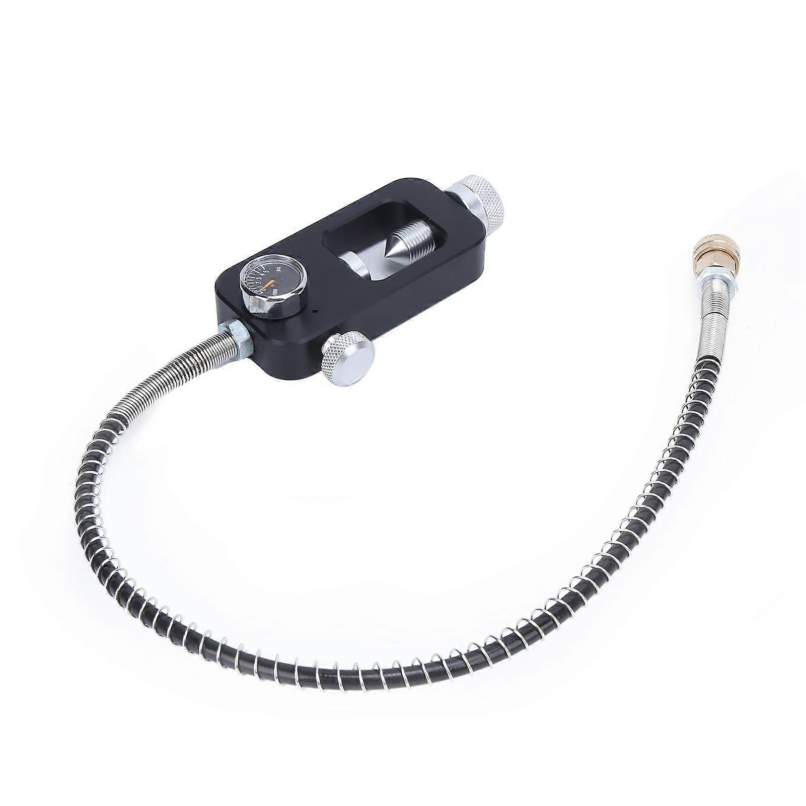Scuba Adapter Double ORing Design 5000psi High Pressure Resistance Sturdy Durable HPA Tank Adapter for Fuel Tank