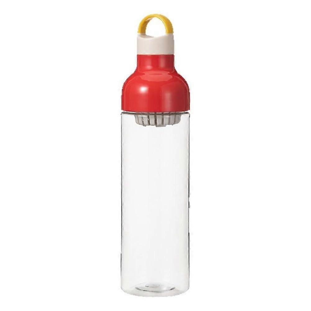 Cold Brew Kettle Large Capacity For Home Use LeakProof Fruit Tea Pot Cup Red