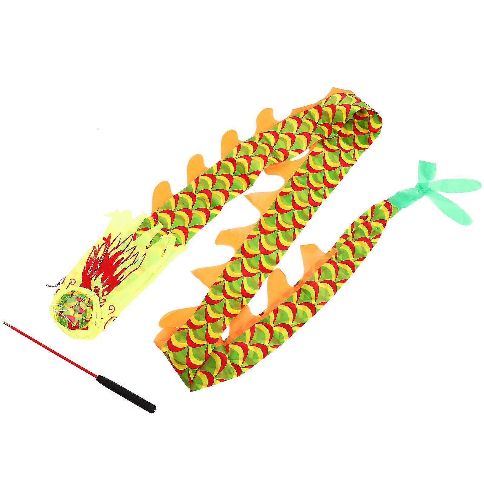 Outdoor Fitness Dance Streamer Ribbon with Chinese Style 1Set