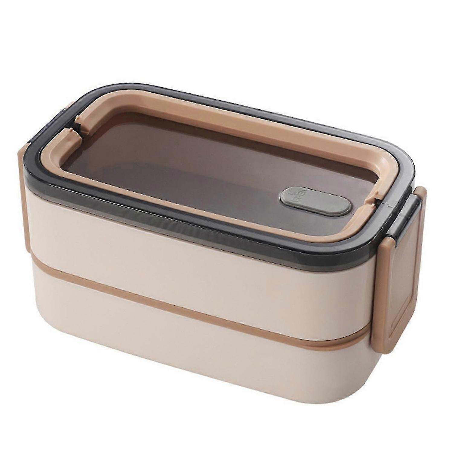 Double Layer Microwaveable Bento Box Leak-Proof With Insulated Bag