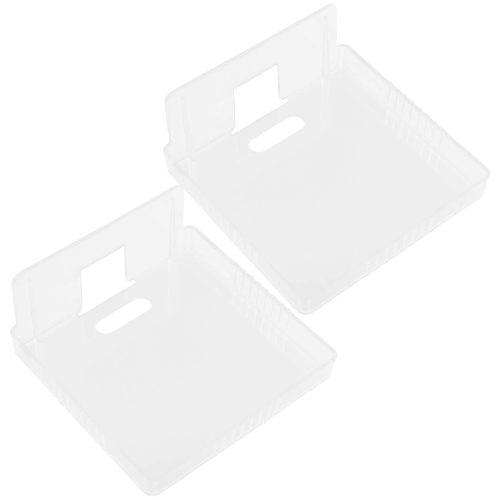 Security Camera Shelf Wall Mount Bracket for Home Use 2Pcs Transparent PP