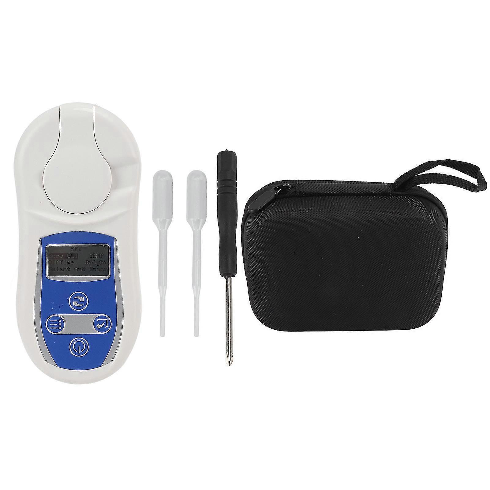 High-Precision Digital Brix Meter, Water Resistant Sugar Content Tester For Quick Analysis Of Foods And Beverages
