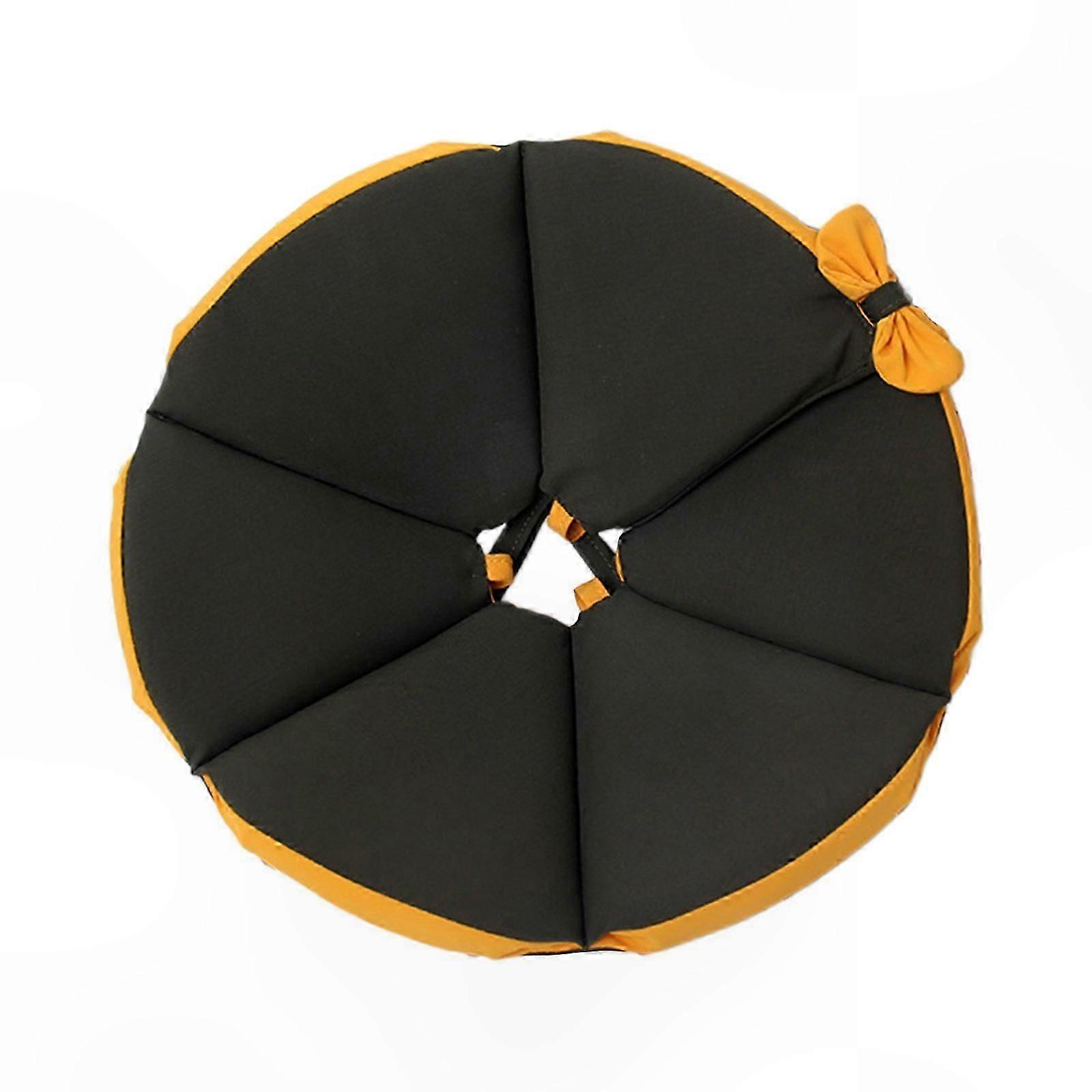 Adjustable Soft Recovery Collar for Dogs and Cats Multiple Sizes Comfortable Pet Cone Yellow XXXL Size