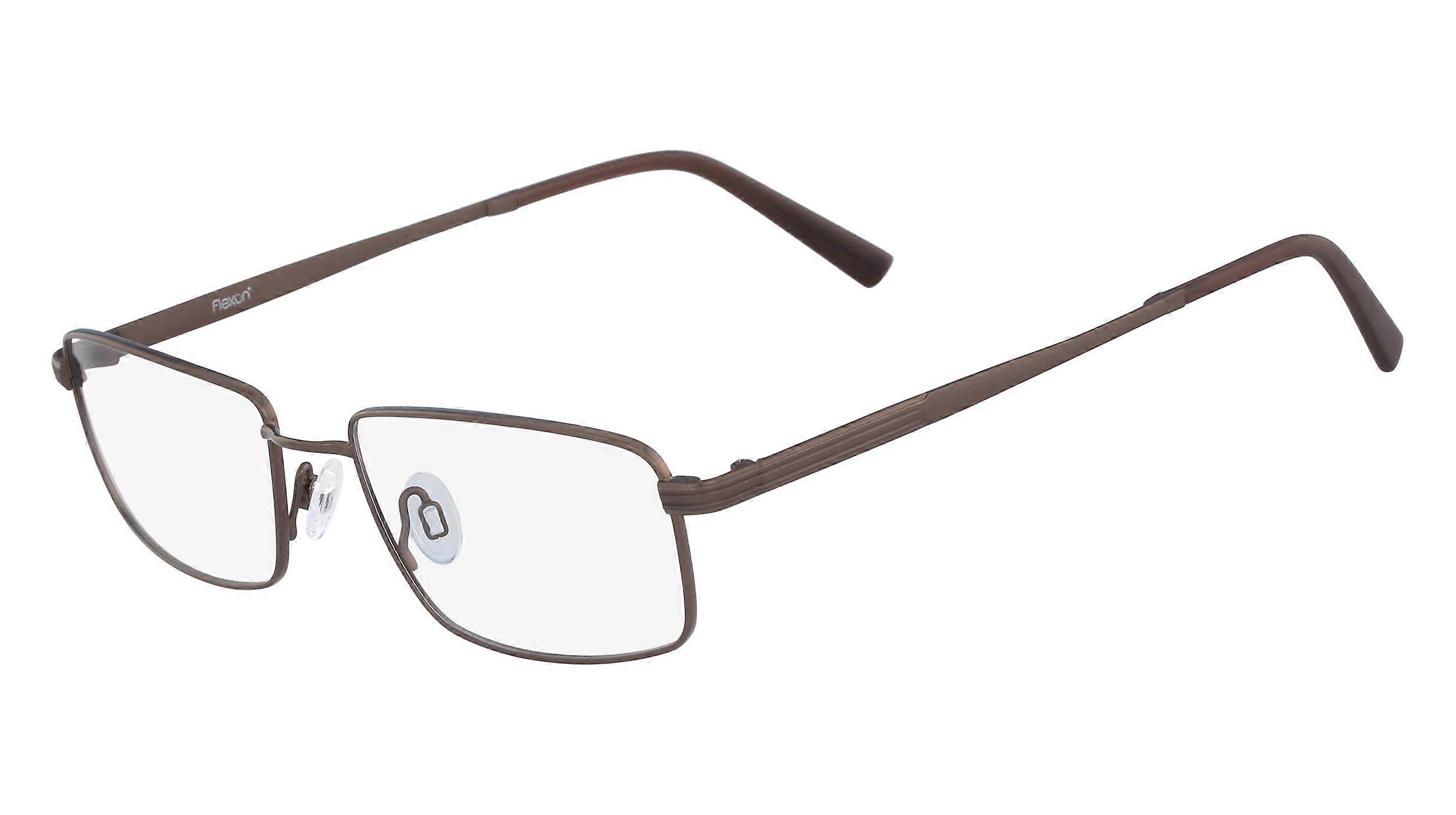 Eyewear Frames FLEXON FLEXON LARSEN 600 N 210 BROWN 57/18/145 MALE