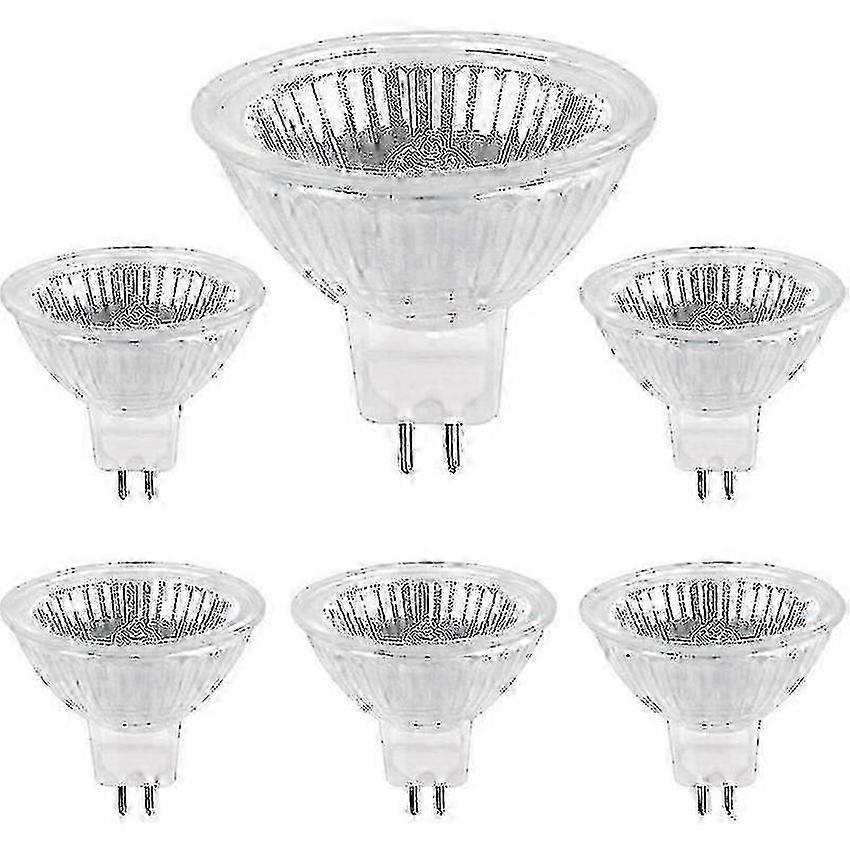 50W MR16 Halogen Bulb 12V GU5.3 Base 3000 Hours Lifespan CRI100