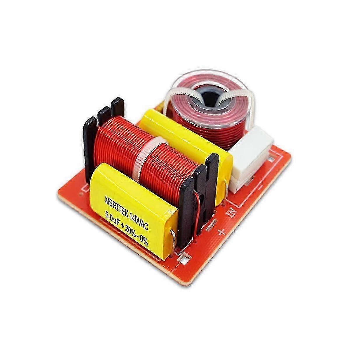 2 Way Audio Board Frequency Divider Treble Bass 2 Unit Crossover Filters 120W HIFI Speaker Divider DIY 2025