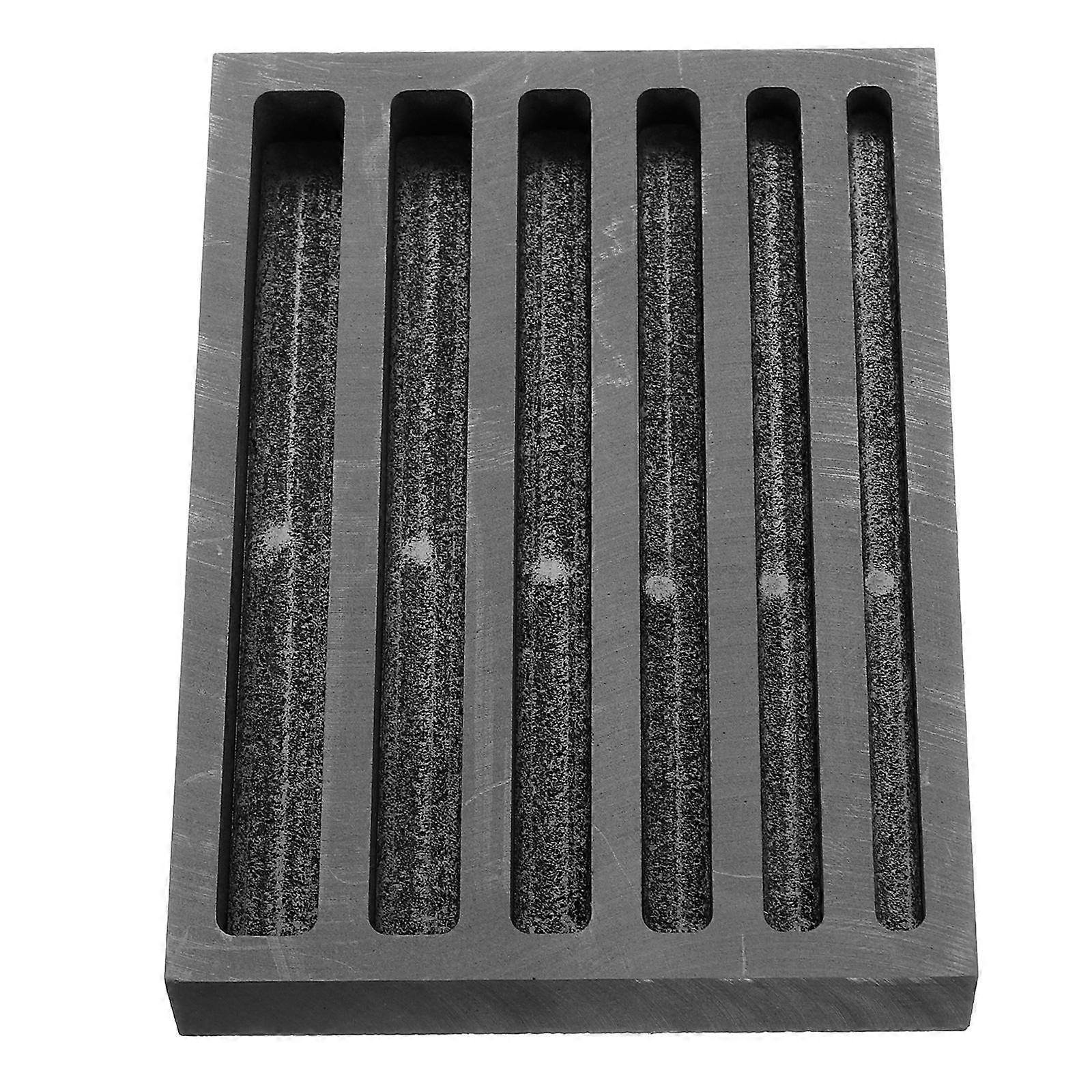 Metal Casting Graphite Mold for Melting Gold Silver 5Pcs Set