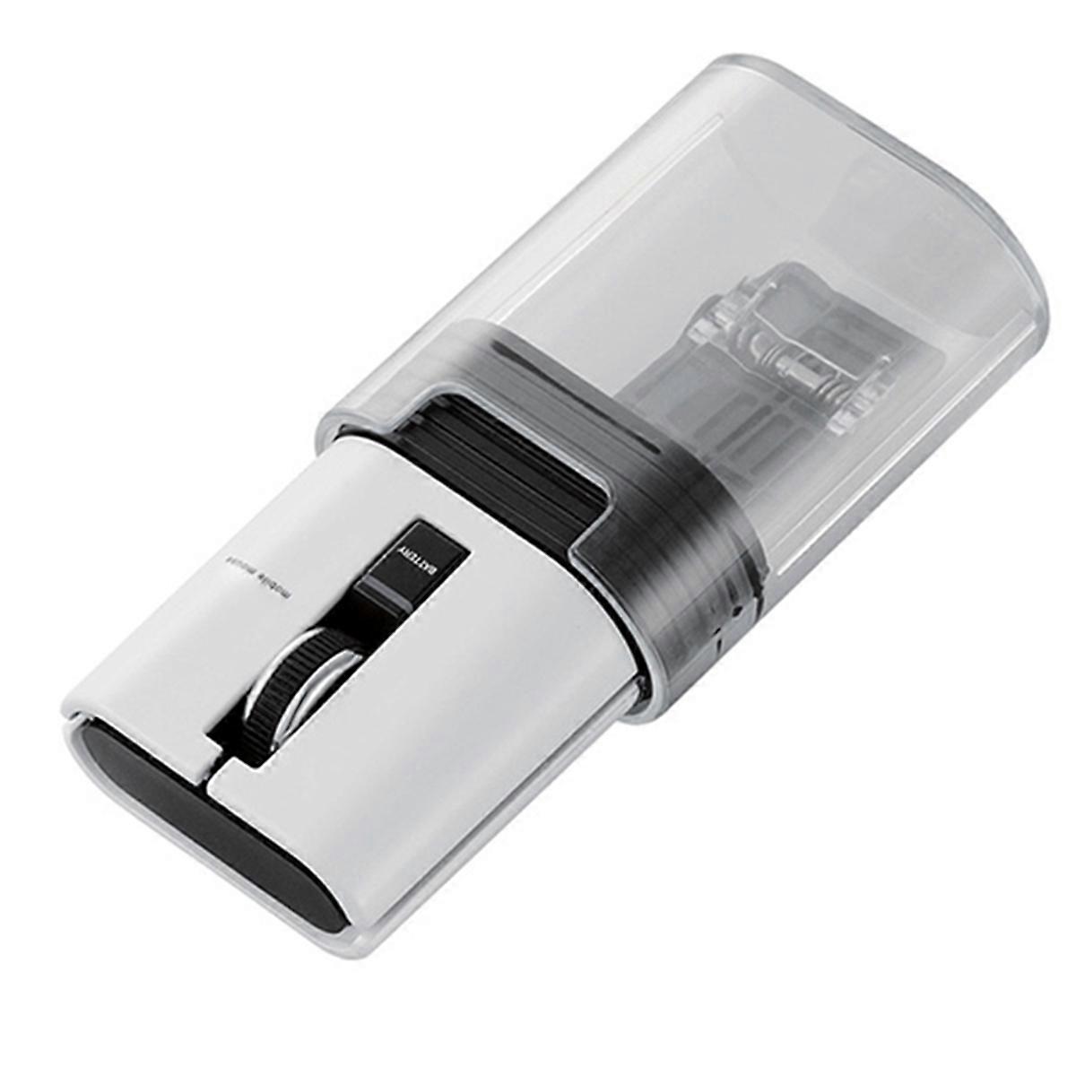 Mini Portable Bluetooth Mouse Mute Chargeable Light Weight Long Endurance Office Wireless Mouse for