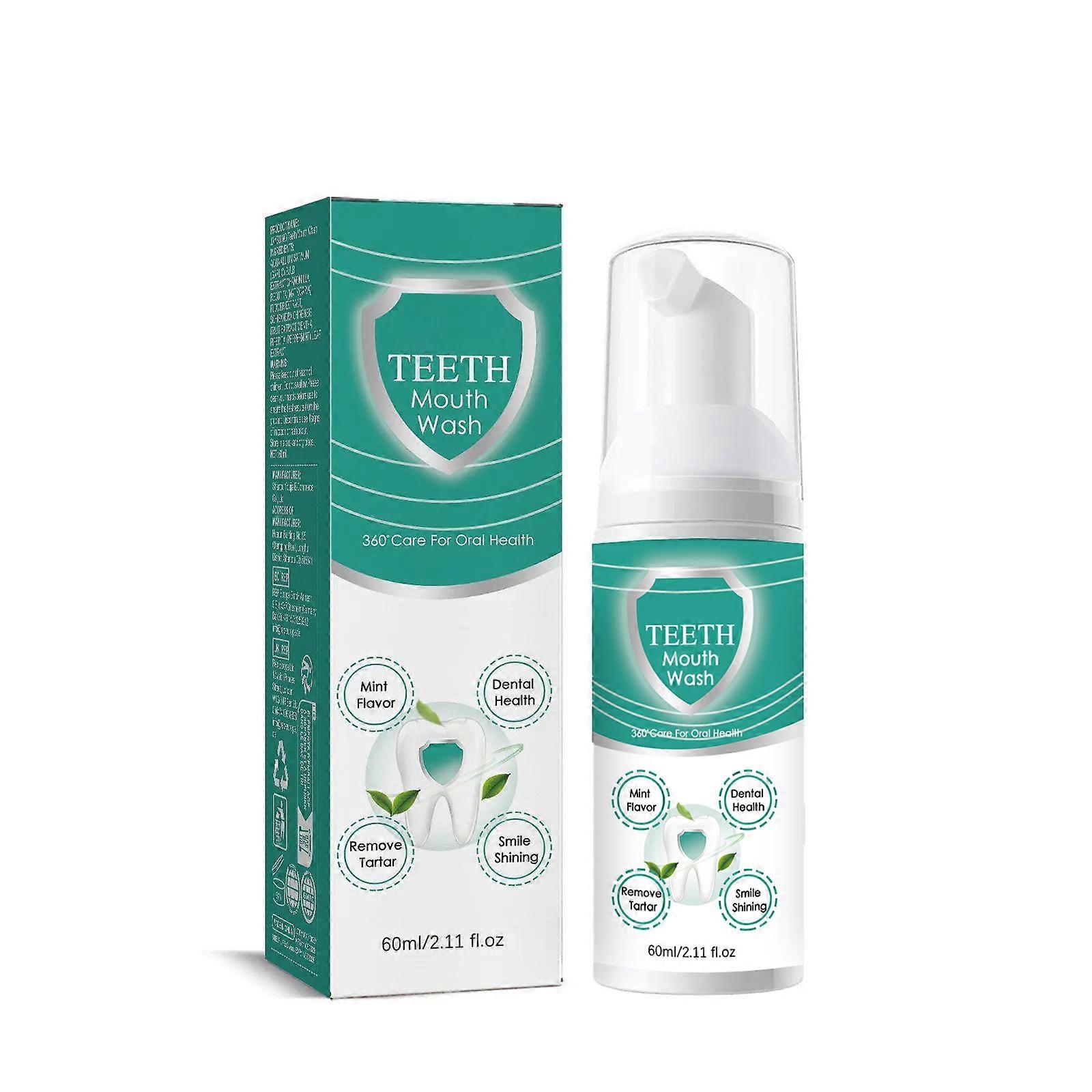 Foam Teeth Cleaning Mousse Deeply Cleans Teeth Stains And Yellow Teeth, Protects Gums And Freshens Breath