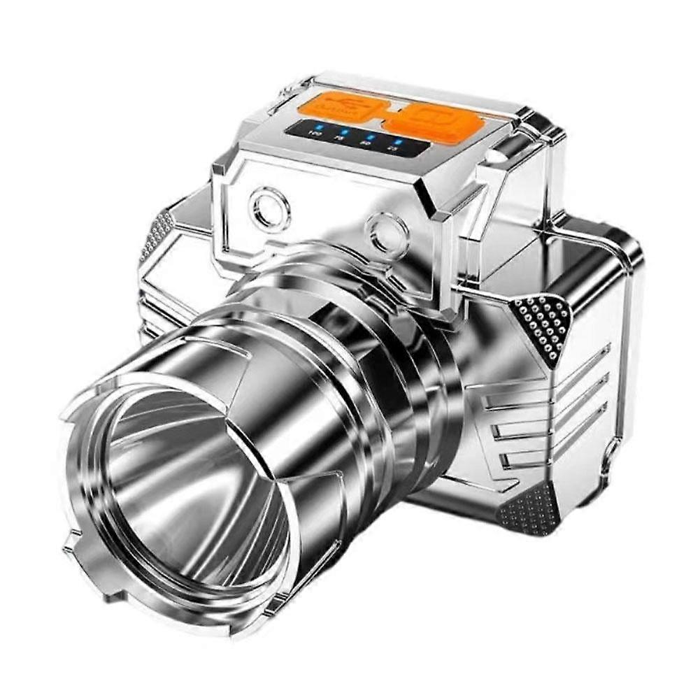 HFLWYWD Headlamp Bright LED Rechargeable Flashlight Head Light spotlight NEW Torch