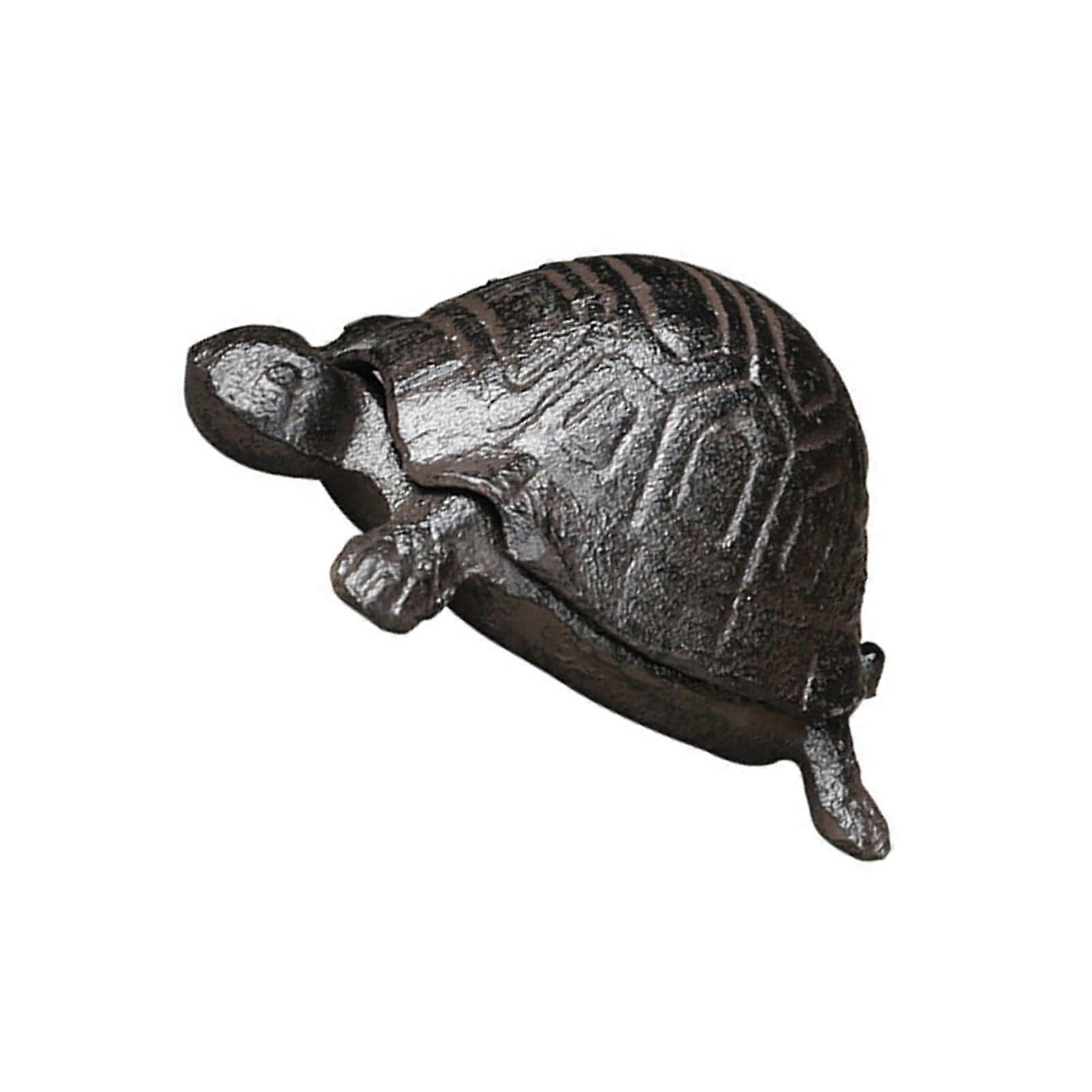 Discreet Tortoise Shaped Key Safe - Outdoor Animal Themed Storage Box for Garden and Patio Decor, Weather-Resistant Design