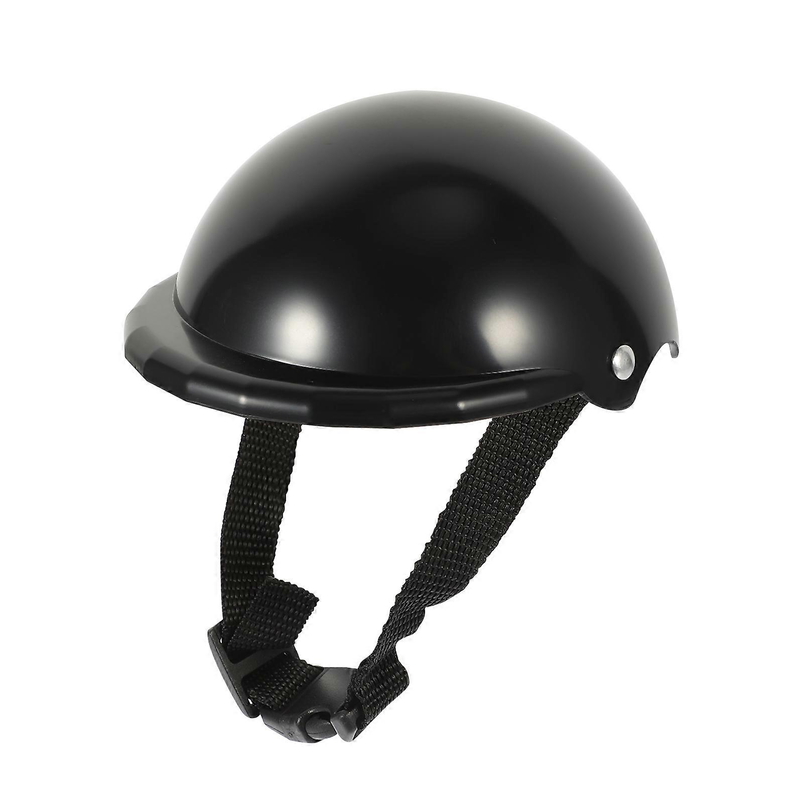 Dog Safety Hat Plastic Pet for Decor 3Pcs Black Protective Hats