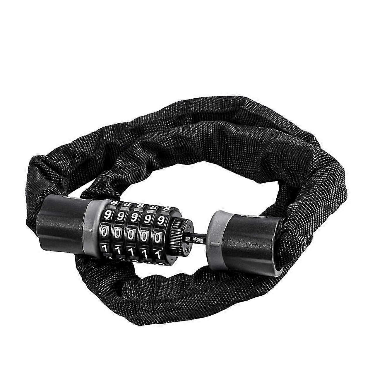 1 piece bike lock with 4digit password and rustproof security for bicycles, scooters, motorcycles, and bikes, individually adjustable 2025