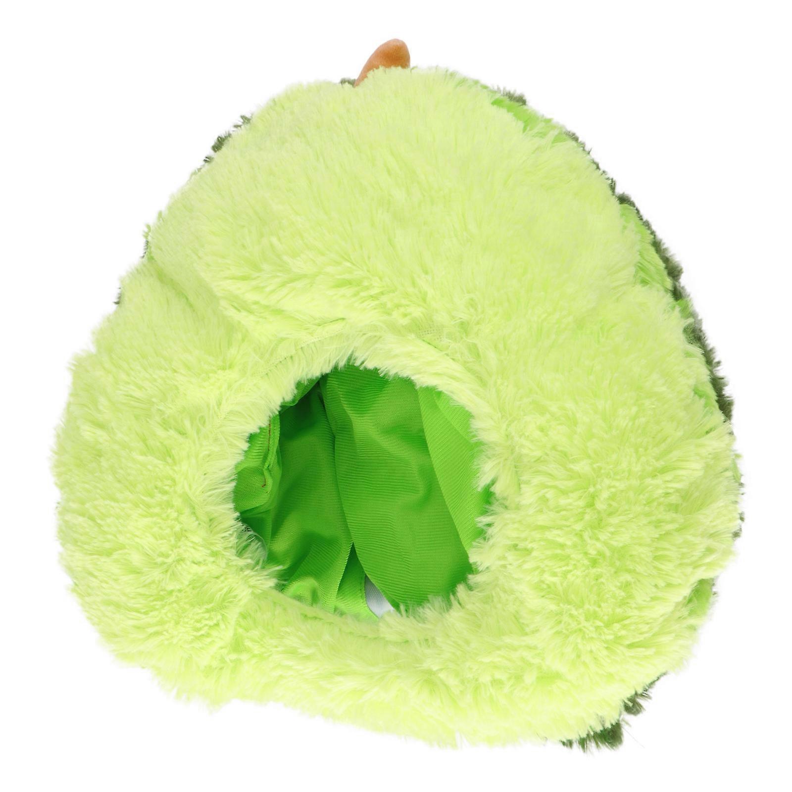 Fruit Headwear Props for Themed Events and Holidays in Green Color Made of Plush and Pp Cotton 1Pc