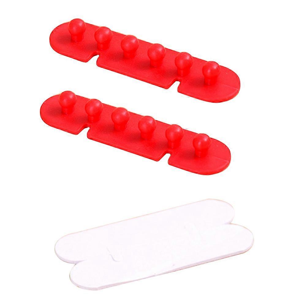 Cable Clip Desktop Cable Organizers for Organizing 2Pcs Assorted Color