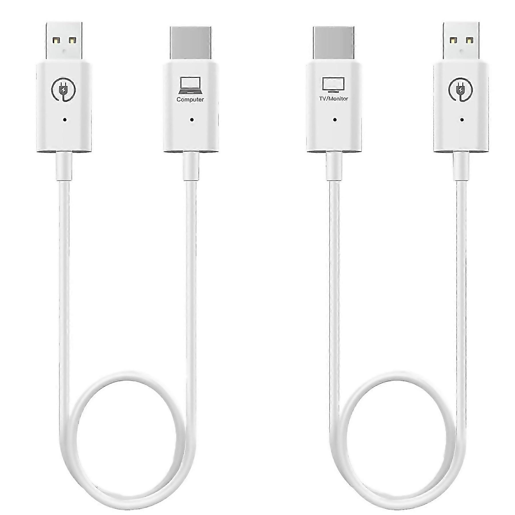 Pour le nouveau câble de mise en miroir d'écran du transmetteur-récepteur HDMI sans fil Measy AM18051