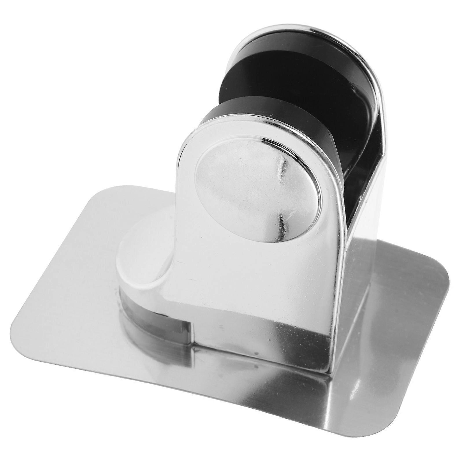 Adjustable Shower Head Bracket Shower Holder Suction Mount Silver Color