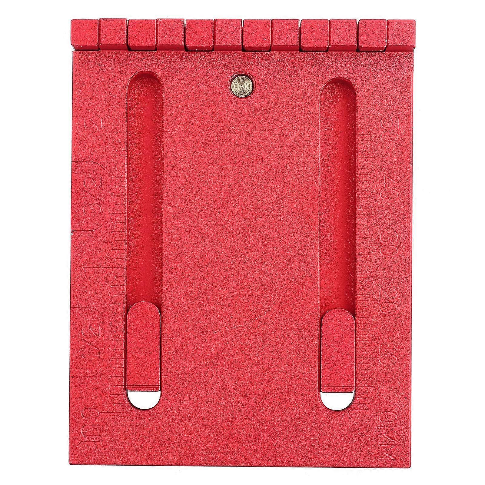 Högkvalitativ 1 st T1-typ snickeri linjal trätapplinjal sågtandslinjal