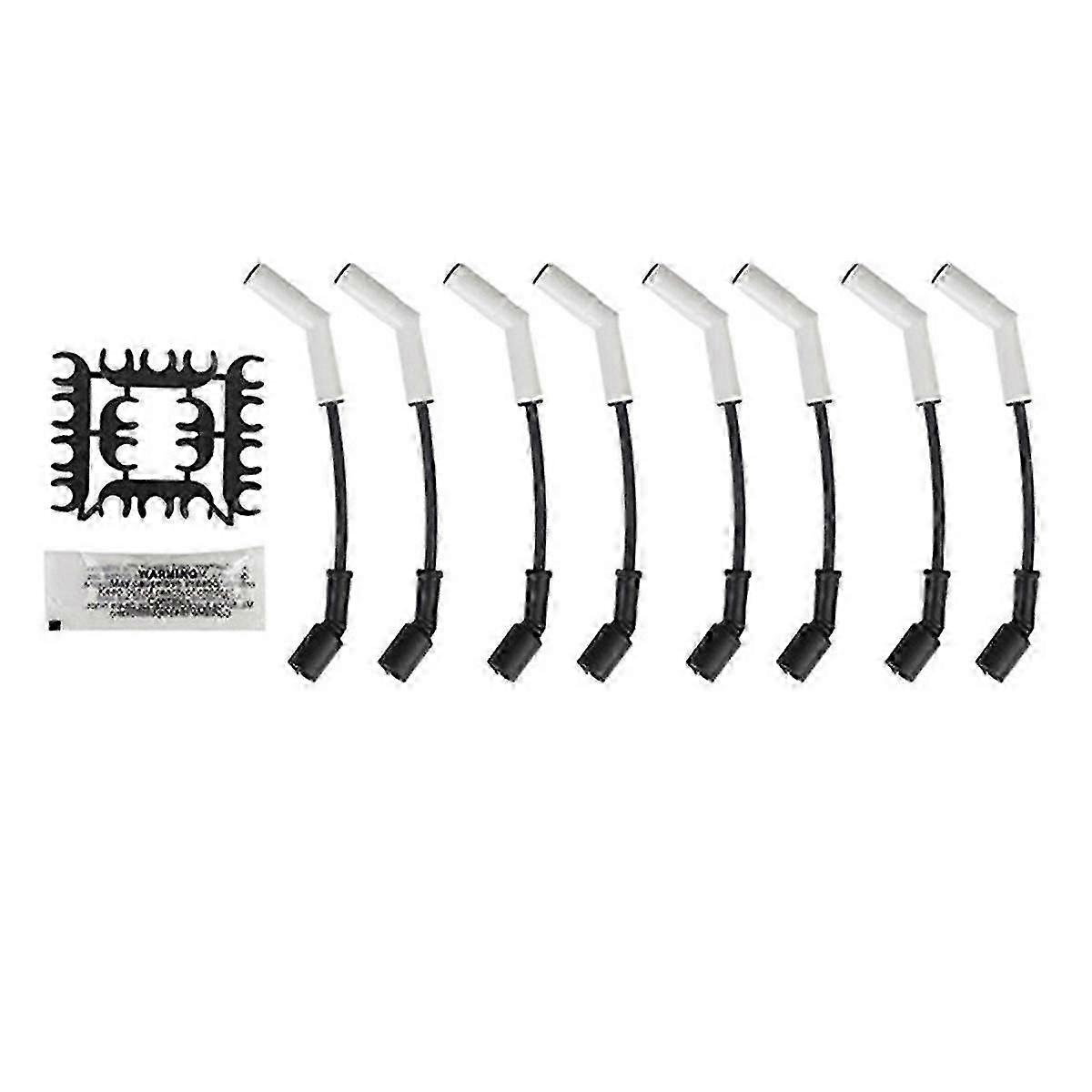 9070C Spark Plug Wire Set Ignition Wire Kit Terminal Replacement Parts Car Ignition Wire Set Replacement 9070CK