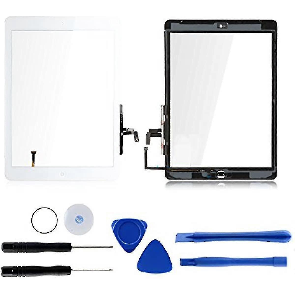 لباد الهواء 1 A1474 A1475 شاشة تعمل باللمس محول الأرقام استبدال الزجاج مع أدوات ولاصق (أبيض)
