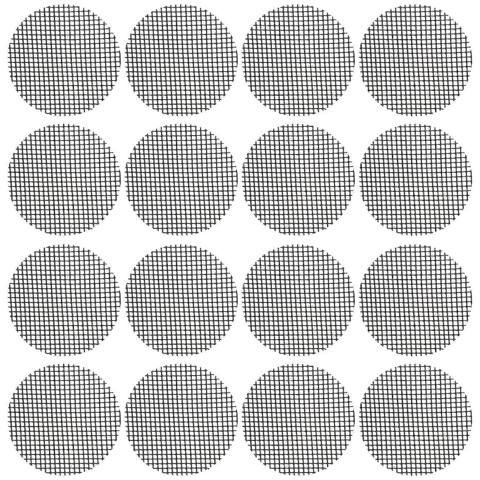 Planter Mesh Pad 20Pcs Bonsai Hole Pads Designed For Preventing Soil Leakage And Enhancing Air Permeability Made Of Sturdy Black PE