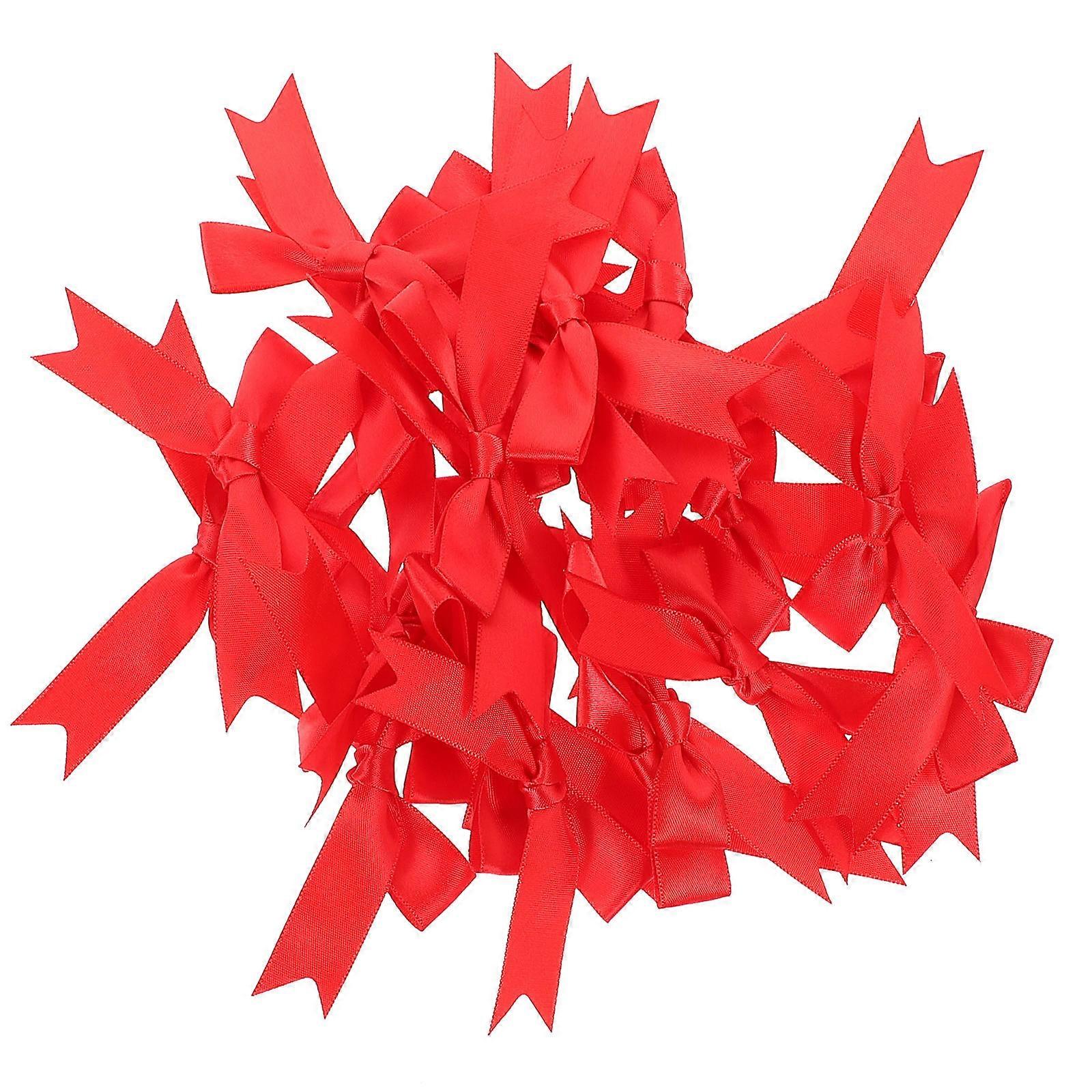 Delicate Gift Wrapping Bows Small Red Bows For Crafting Wedding Decoration 150 Pcs Ideal For Various Occasions