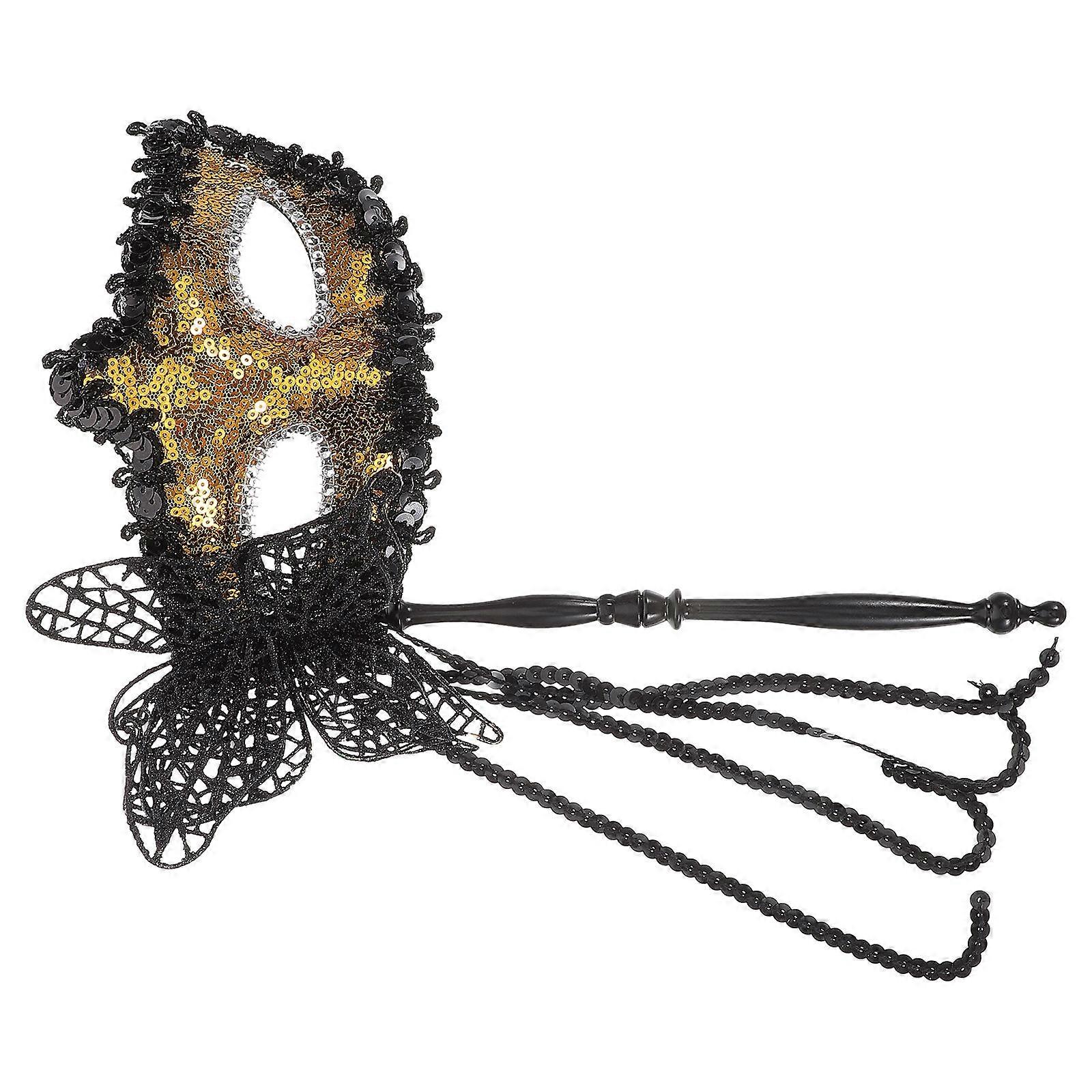 Masquerade Event Half Mask Costume Accessory 3Pcs Multi Color Face Decoration For Partygoers