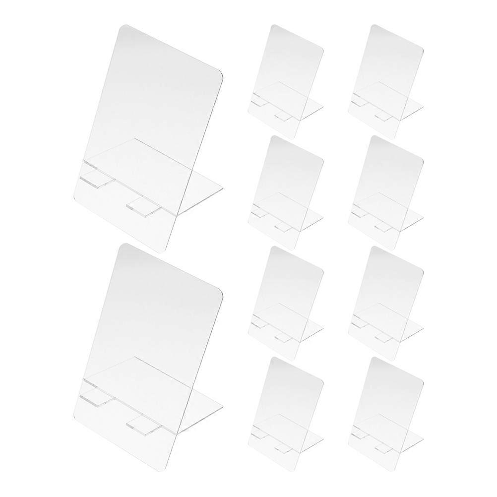 Desktop Acrylic Memo Board Multi-Function Writing Board with 10Pcs
