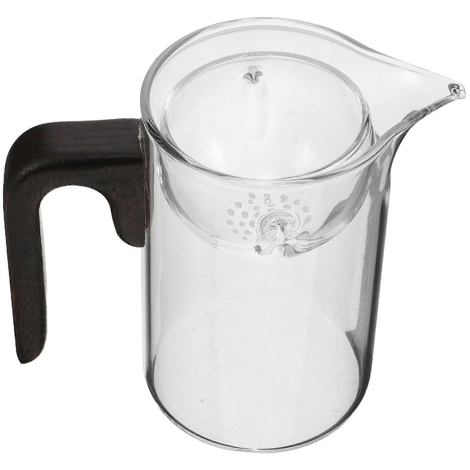 Transparent Glass Tea Mug with Filter for Home Use 2Pcs Tea Cups Set