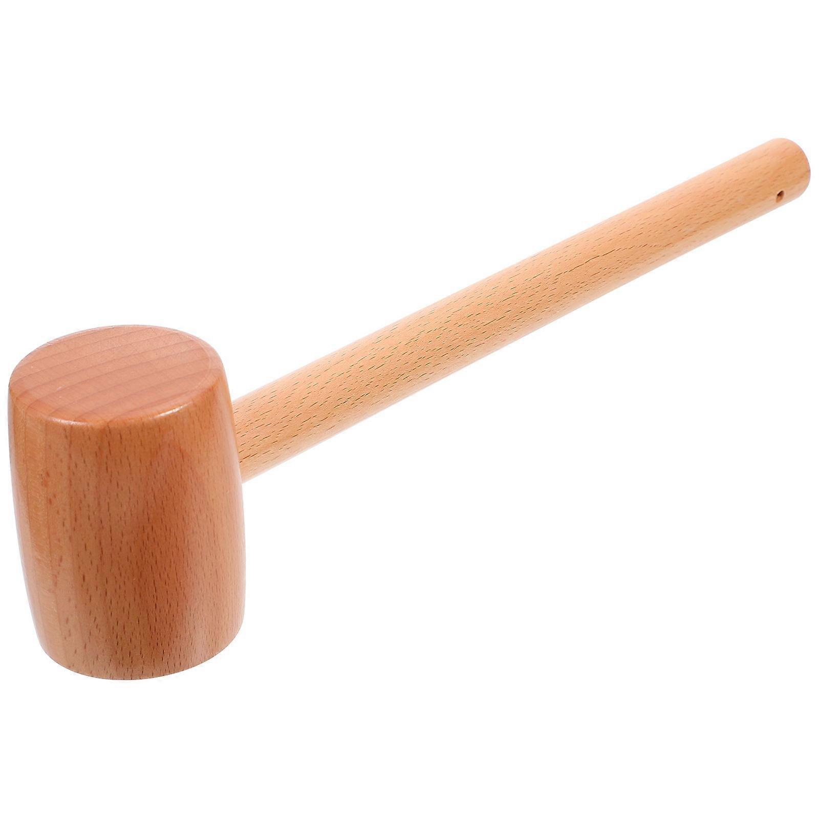 Wooden Hammer Kitchen Gadget for Cracking Seafood 2Pcs Set